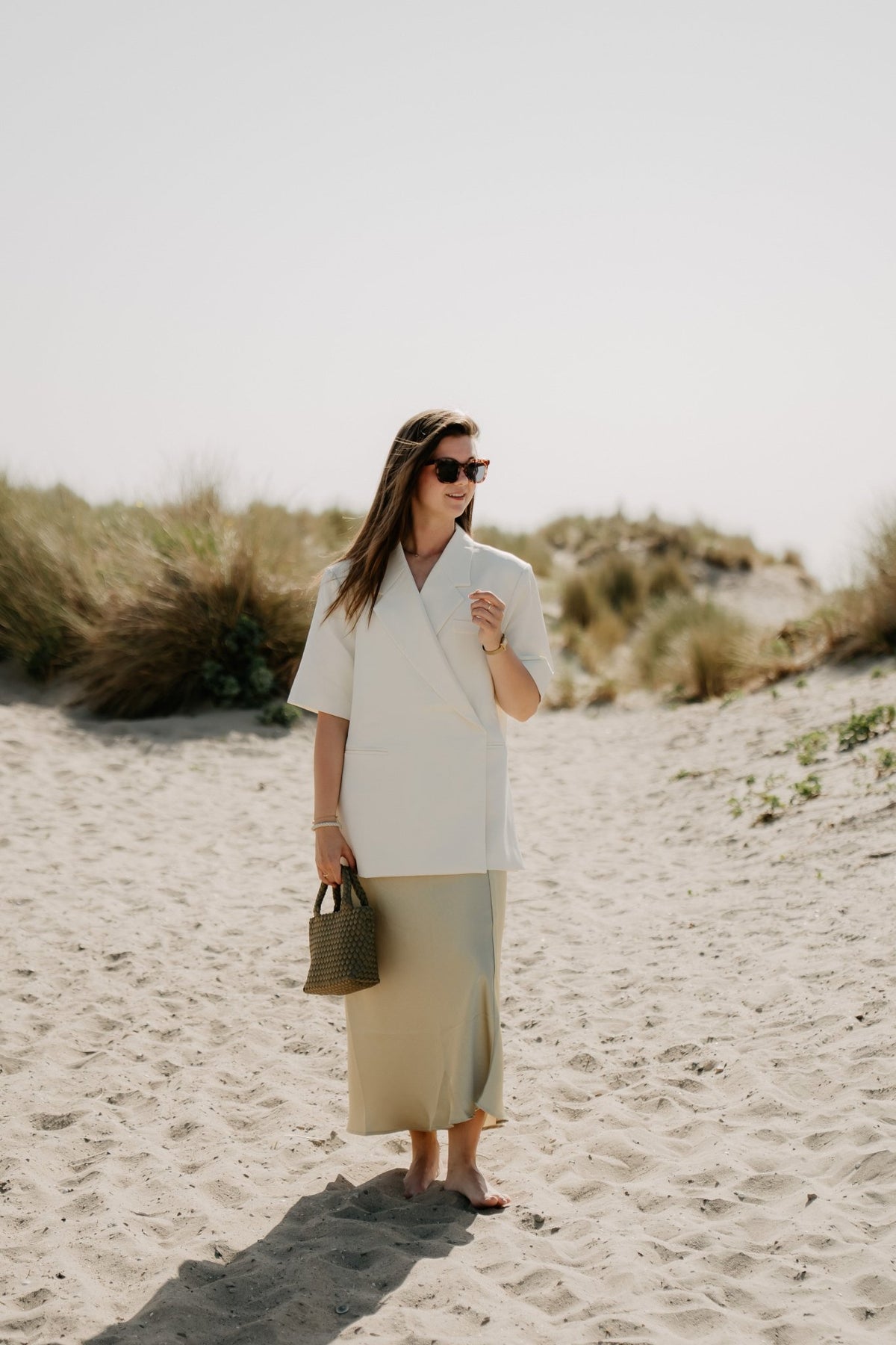 Philou Blazer Off/White - Bij Keesje - Bij Keesje - blazer
