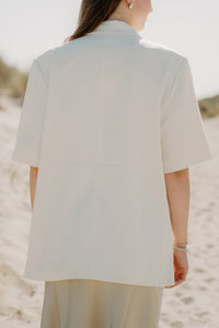 Philou Blazer Off/White - Bij Keesje - Bij Keesje - blazer