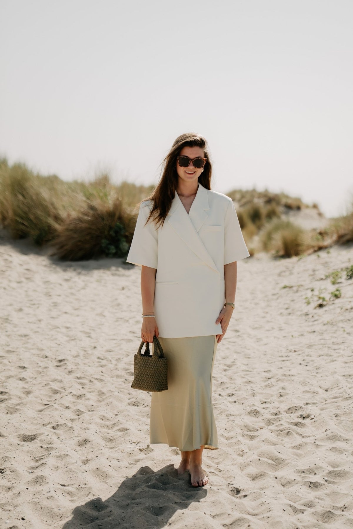 Philou Blazer Off/White - Bij Keesje - Bij Keesje - blazer