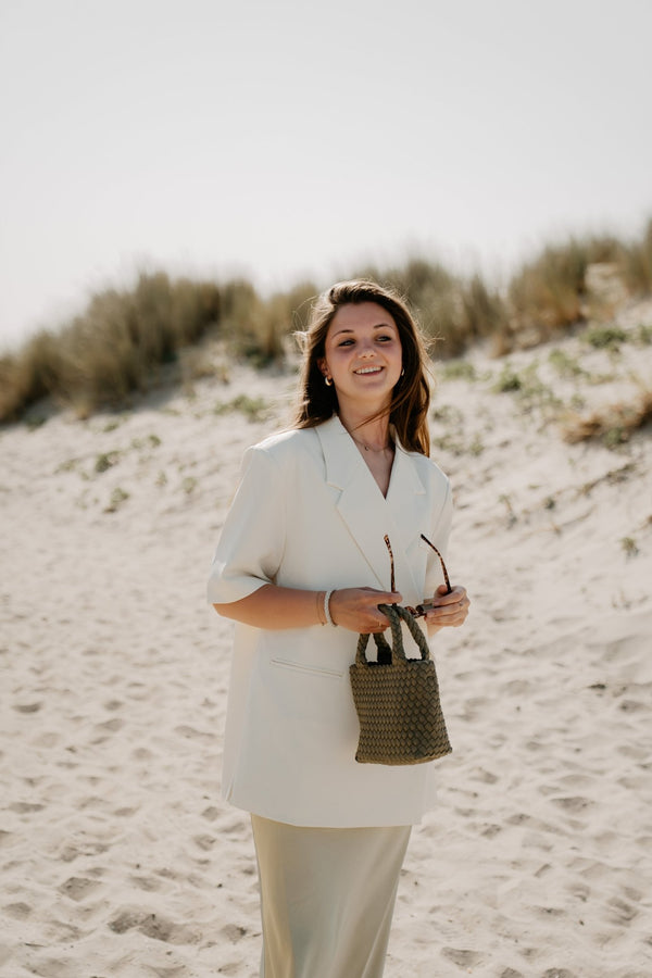 Philou Blazer Off/White - Bij Keesje - Bij Keesje - blazer
