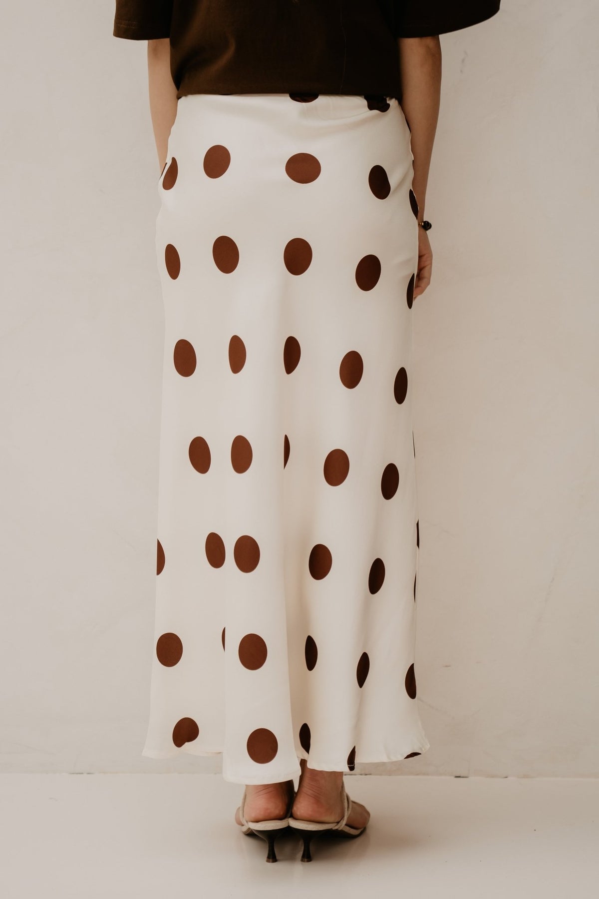 Phoebe Skirt Cream/brown Dots - Bij Keesje - Sister Point - Rokken