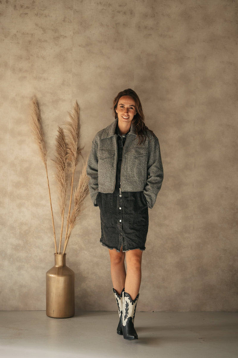 Pien jacket grey - Bij Keesje