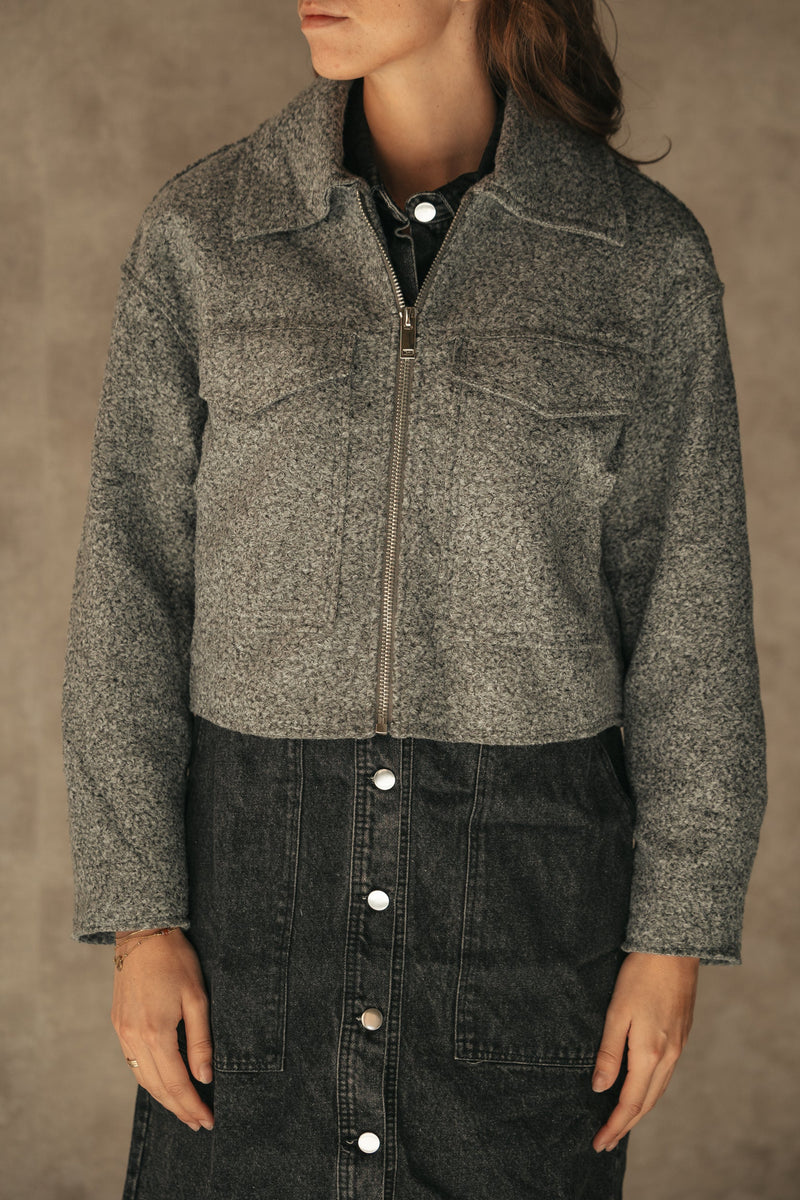 Pien jacket grey - Bij Keesje