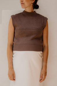 Pien spencer darktaupe - Bij Keesje - Bij Keesje - spencer