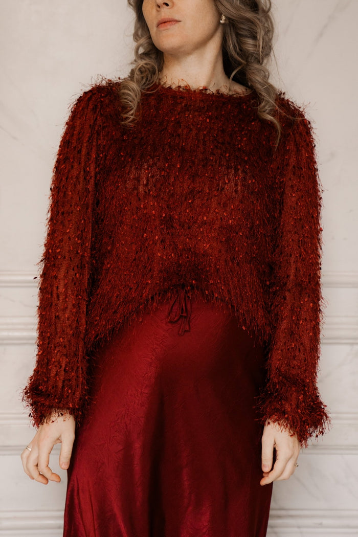 Pino blouse bordeaux - Bij Keesje - Bij Keesje