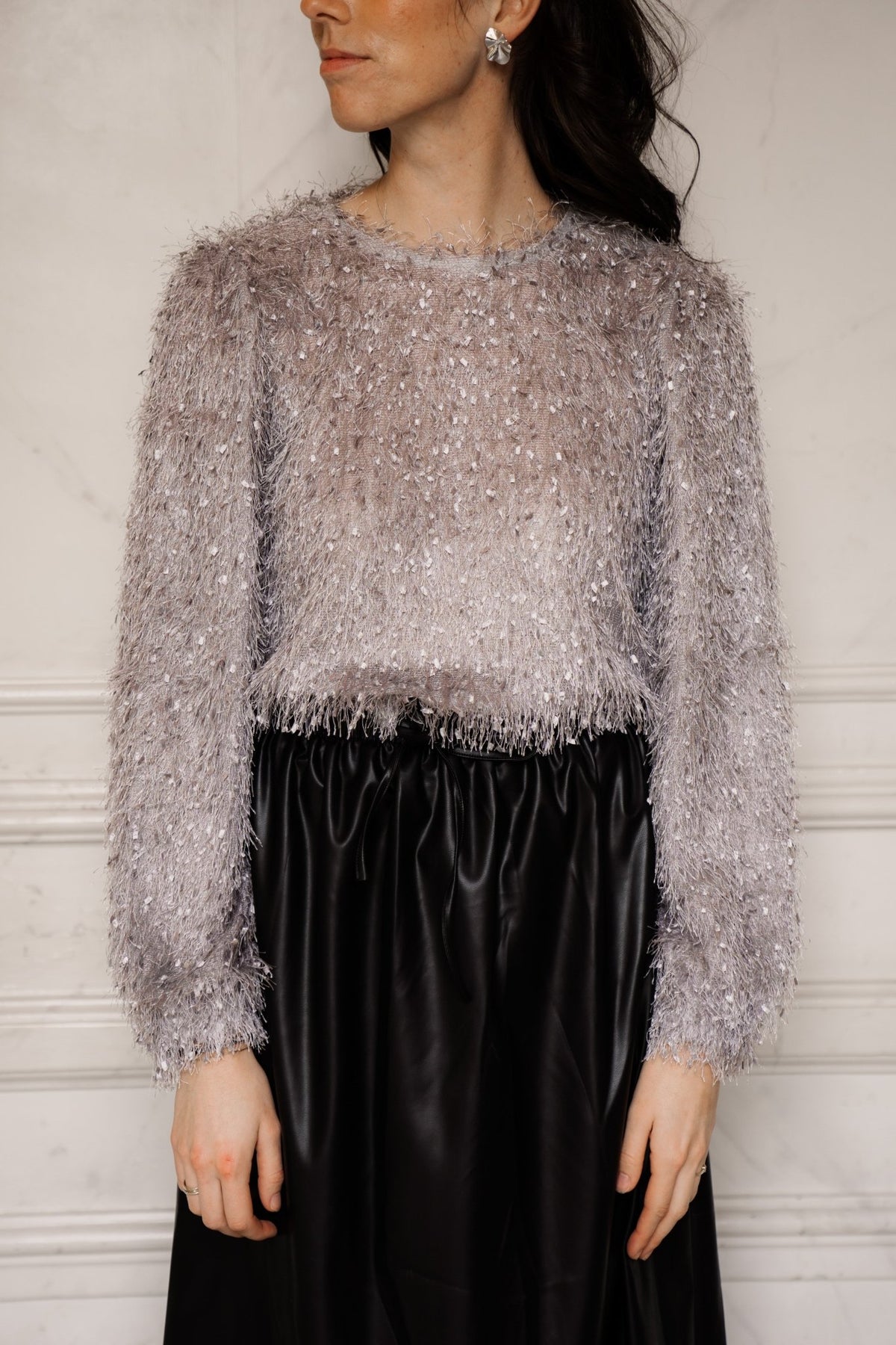 Pino blouse grey - Bij Keesje - Bij Keesje