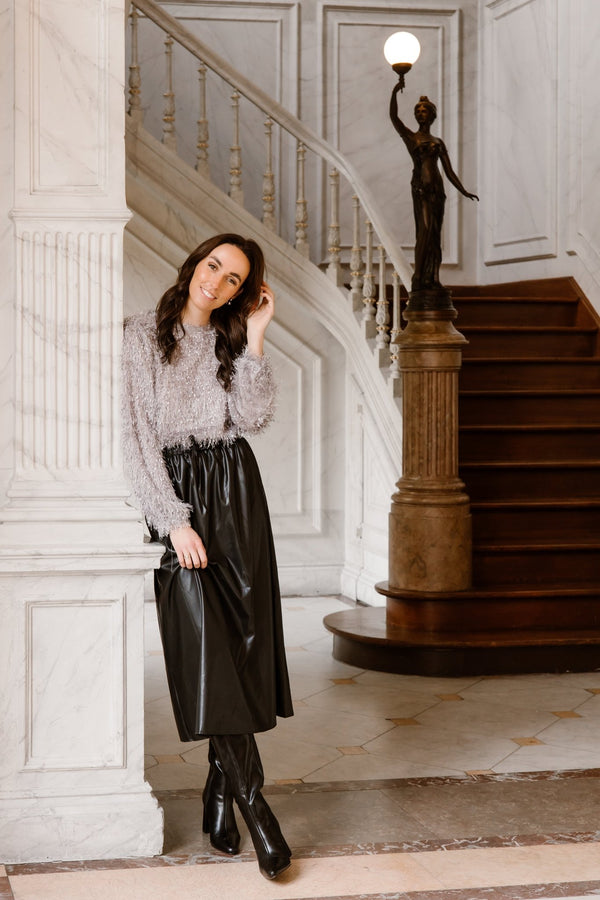 Pino blouse grey - Bij Keesje - Bij Keesje