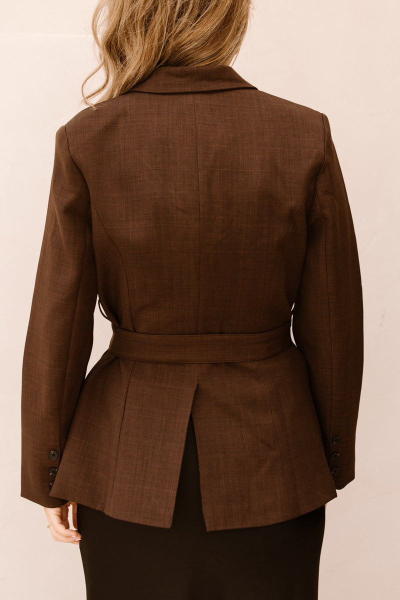 Pip blazer bruin - Bij Keesje - Bij Keesje