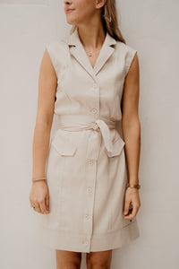 Pip dress beige - Bij Keesje - Bij Keesje - Jurk