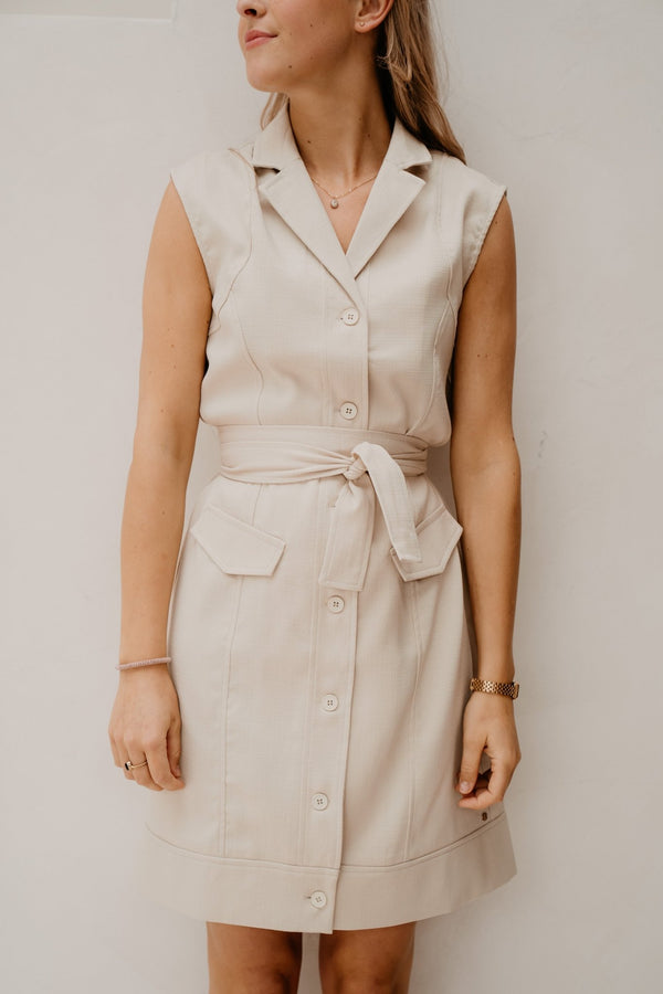 Pip dress beige - Bij Keesje - Bij Keesje - Jurk