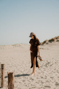 Pleun Dress Brown - Bij Keesje - Bij Keesje - Jurk
