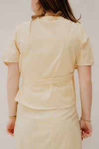 Pola Top Yellow - Bij Keesje - Bij Keesje - top