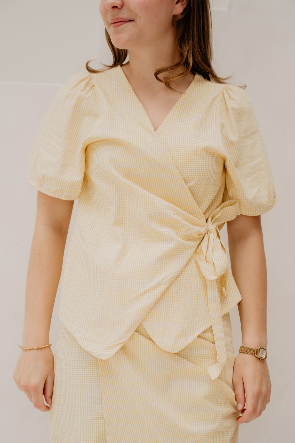 Pola Top Yellow - Bij Keesje - Bij Keesje - top