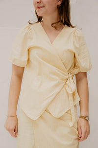 Pola Top Yellow - Bij Keesje - Bij Keesje - top