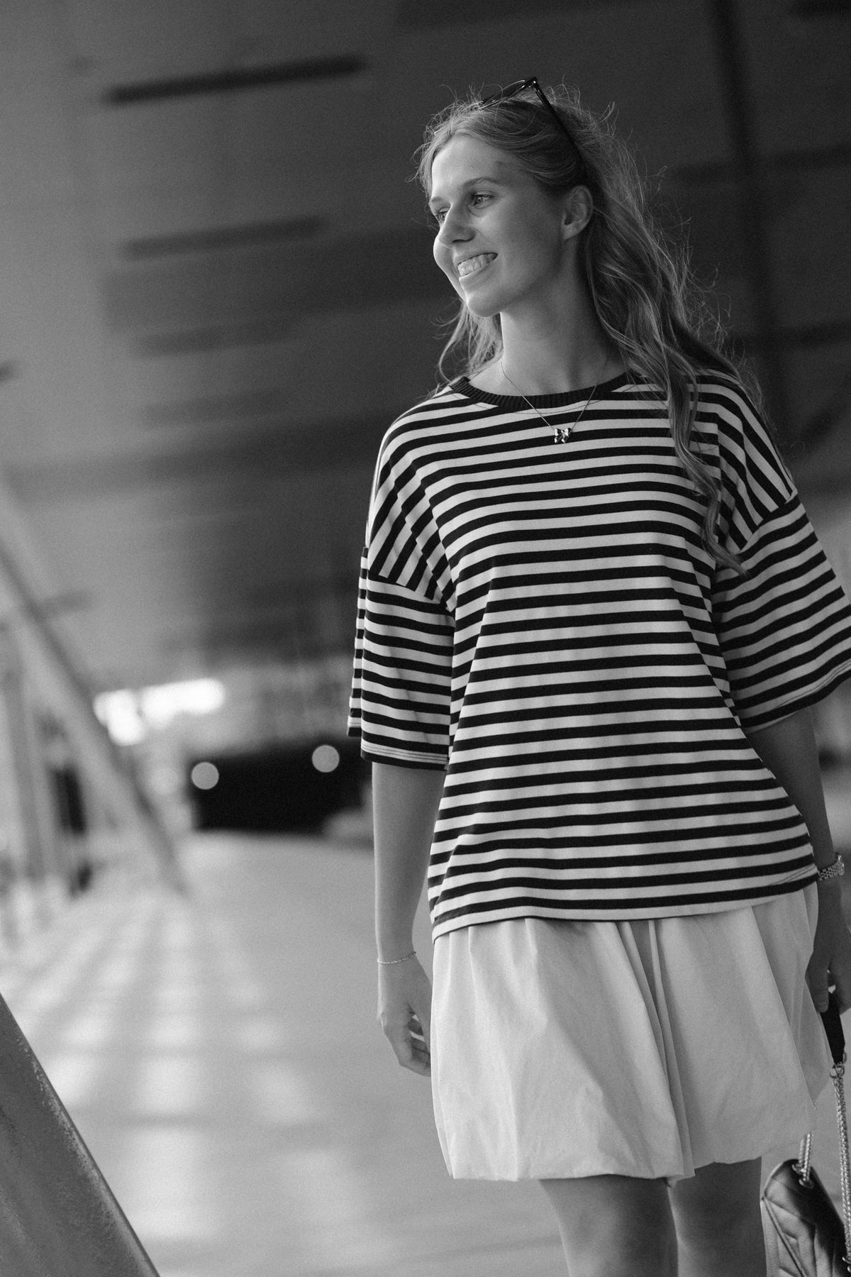 PoppyCC balloon mini skirt bone - Bij Keesje - Co'couture