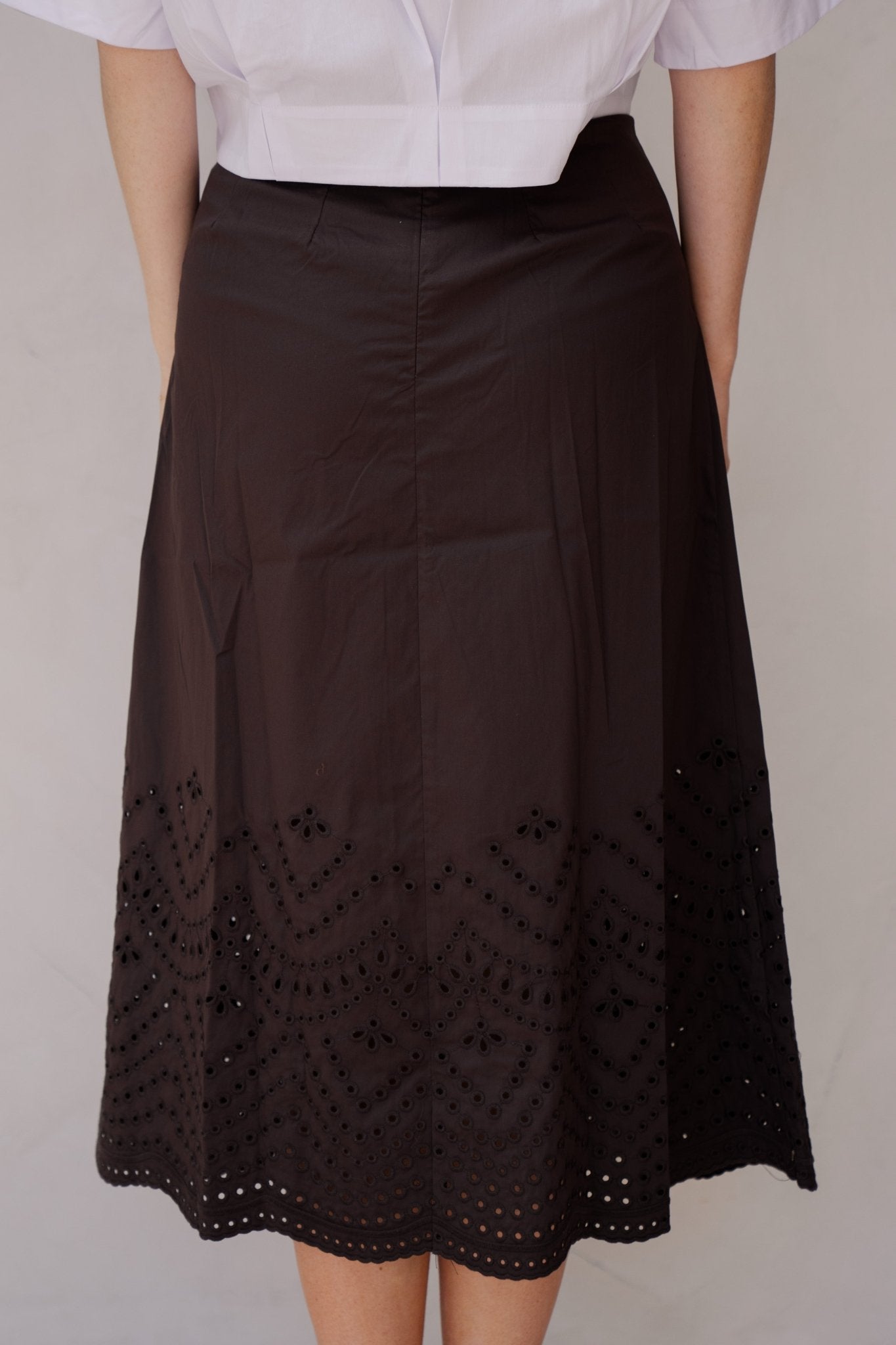 PoppyCC pleat scallop skirt - Bij Keesje - Co'couture - Rok