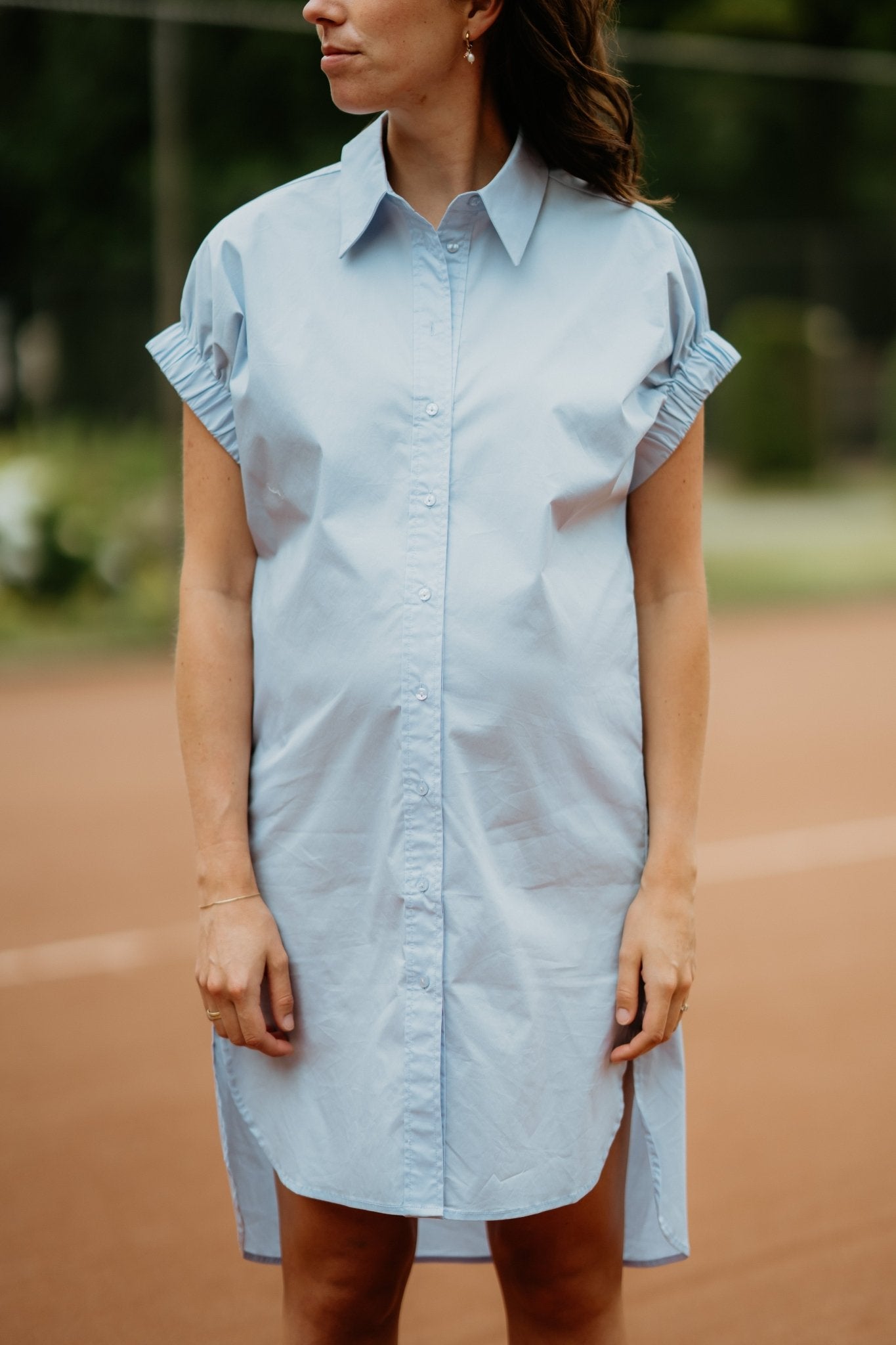 PoppyCC Shirtdress Pale Blue - Bij Keesje - Co'couture - Jurk