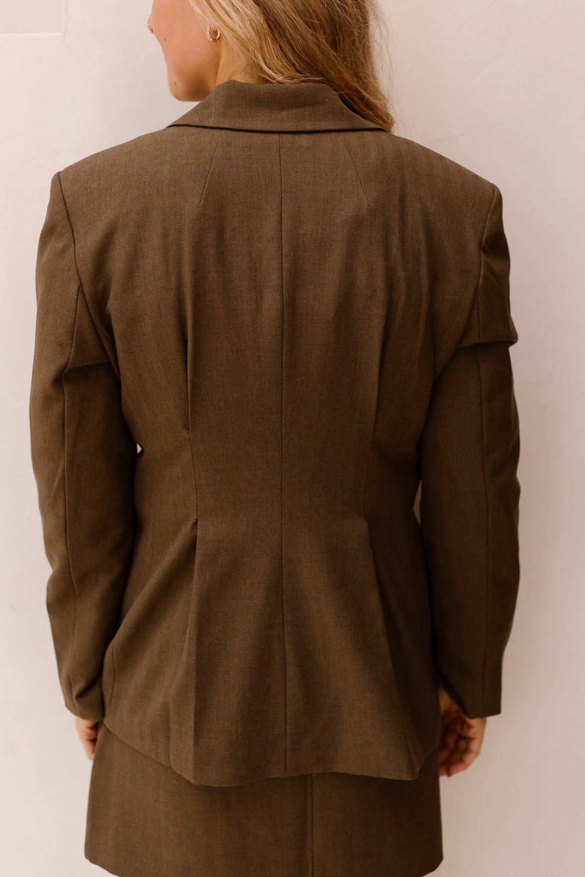 PrestanCC Blazer Walnut - Bij Keesje - Co'couture - Blazer