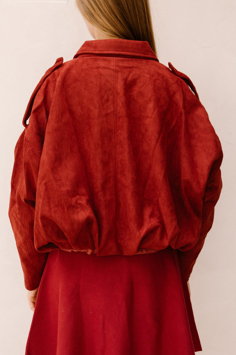 Quinn jacket red - Bij Keesje - Bij Keesje