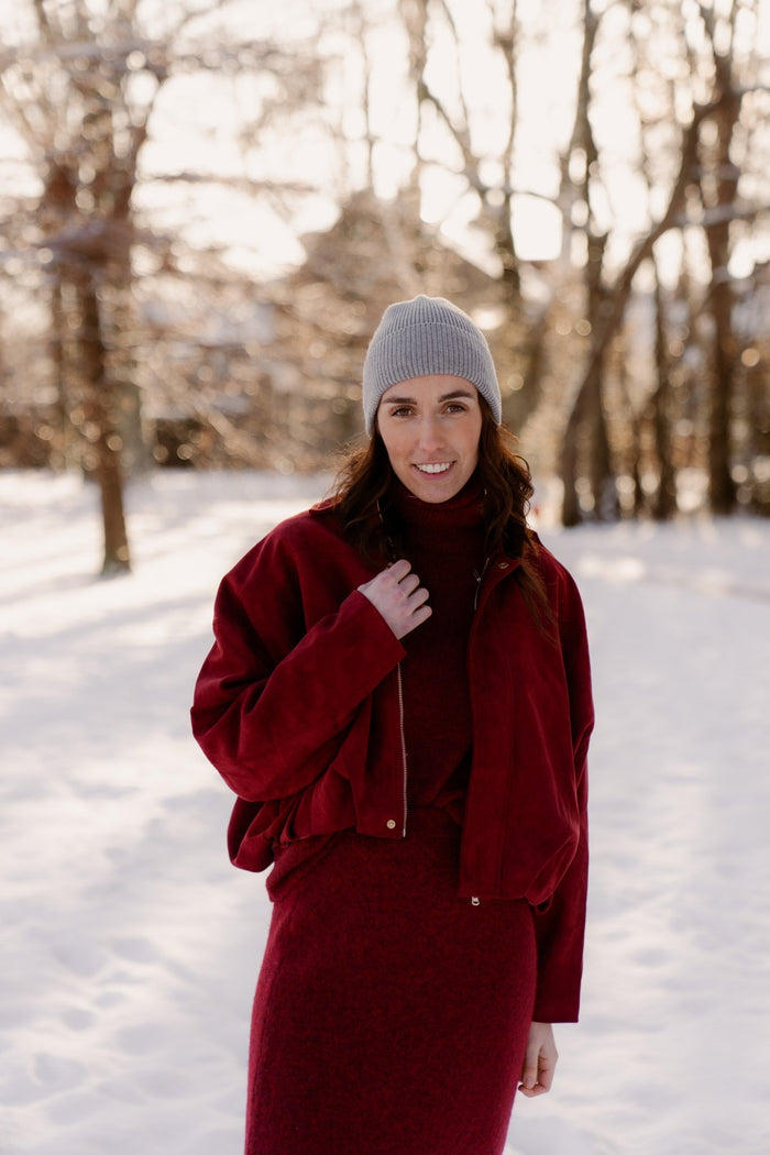 Quinn jacket red - Bij Keesje - Bij Keesje