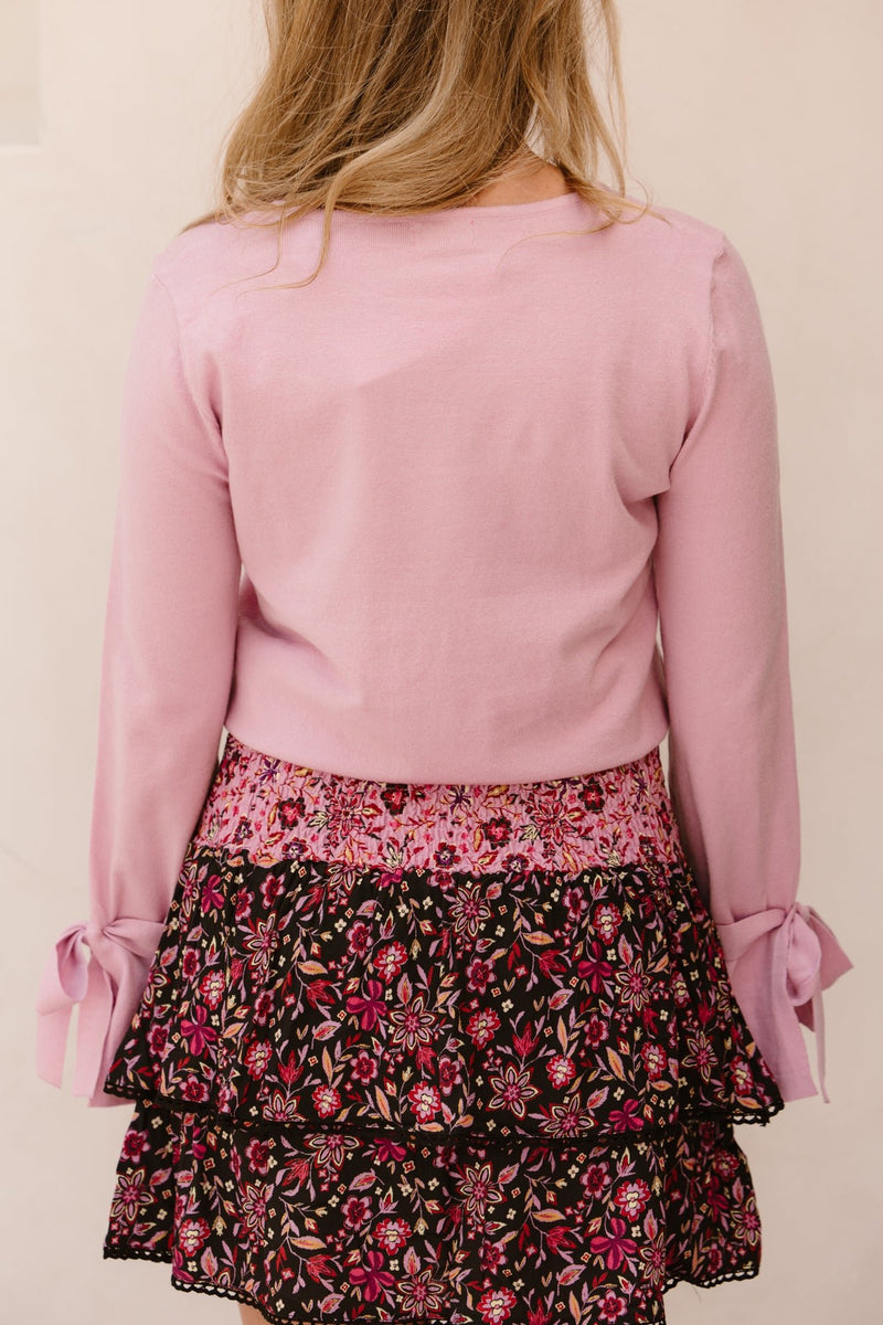 Quinty knit sweater lila - Bij Keesje - FLURESK