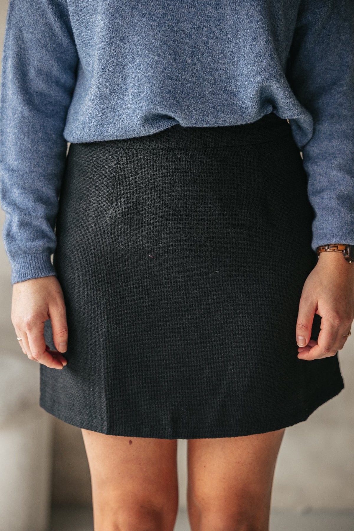 Rachel skirt black - Bij Keesje