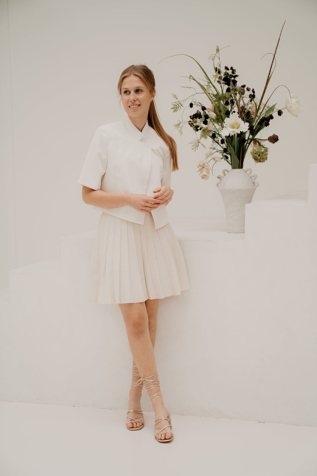 Raiza blazer ecru - Bij Keesje - Bij Keesje - Blazer