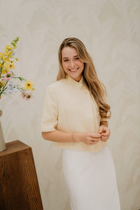 Raiza blazer yellow - Bij Keesje - Bij Keesje - Blazer