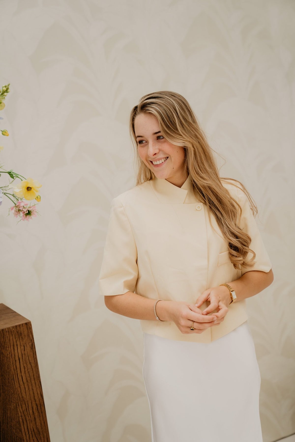 Raiza blazer yellow - Bij Keesje - Bij Keesje - Blazer