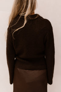 Ramera fluffy knit cardigan - Bij Keesje - Neo Noir - vest