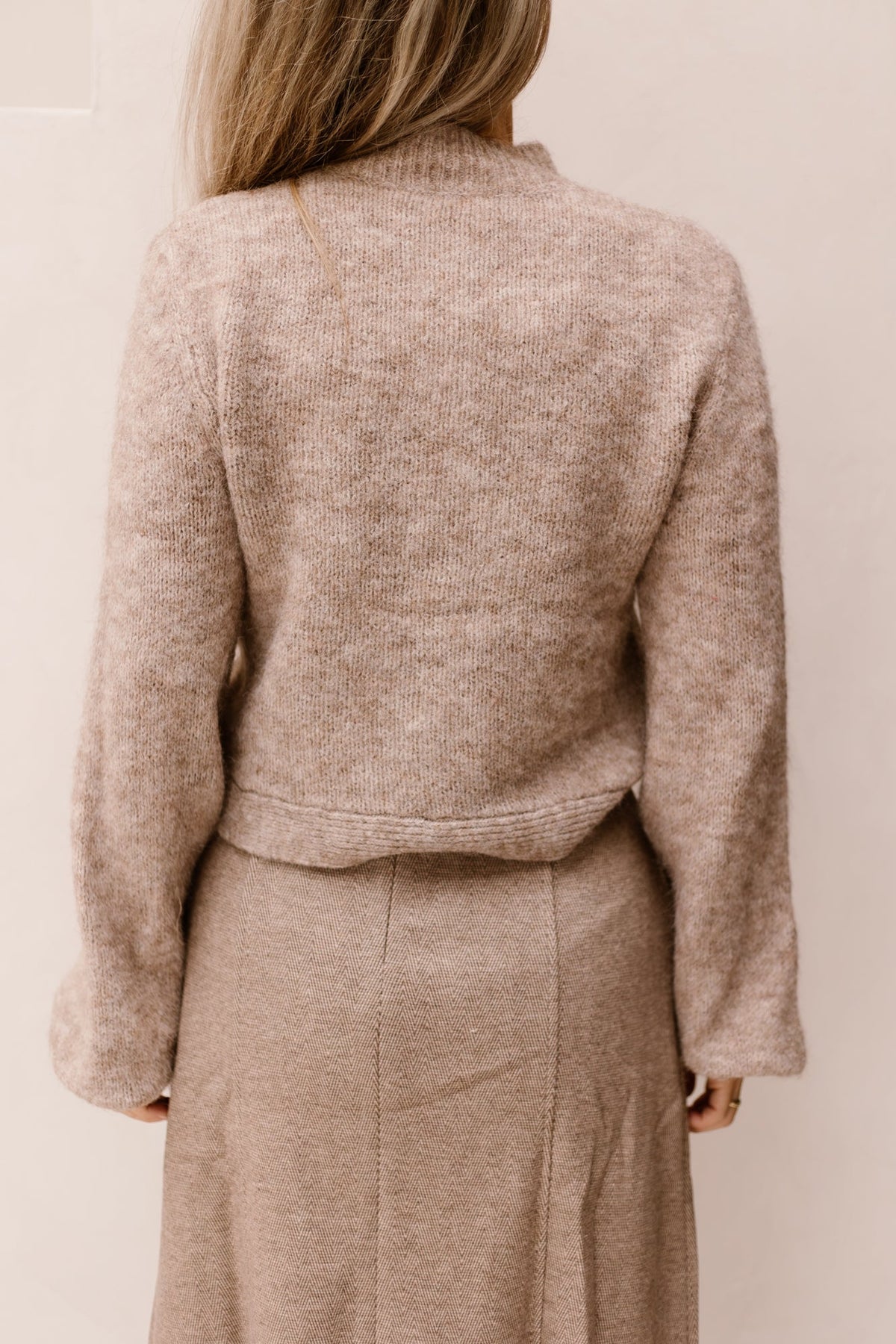 Ramera fluffy knit cardigan - Bij Keesje - Neo Noir - vest