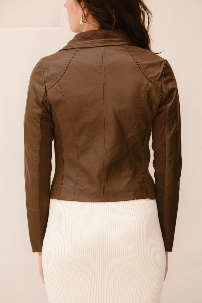 Rayan jacket bruin - Bij Keesje - Bij Keesje