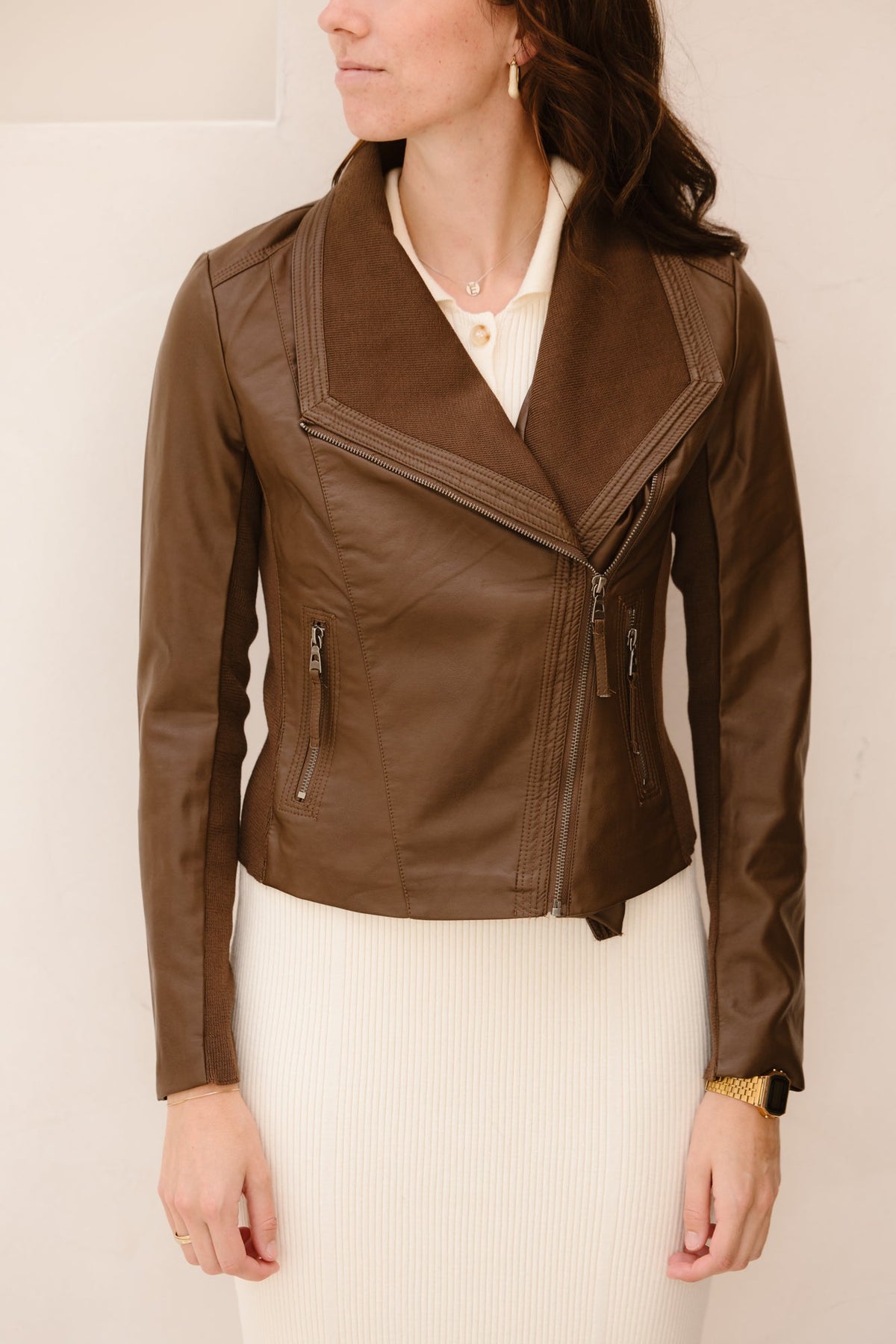 Rayan jacket bruin - Bij Keesje - Bij Keesje