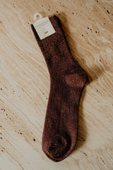 Regalo sokken glitter bordeaux - Bij Keesje - Bij Keesje - Sok