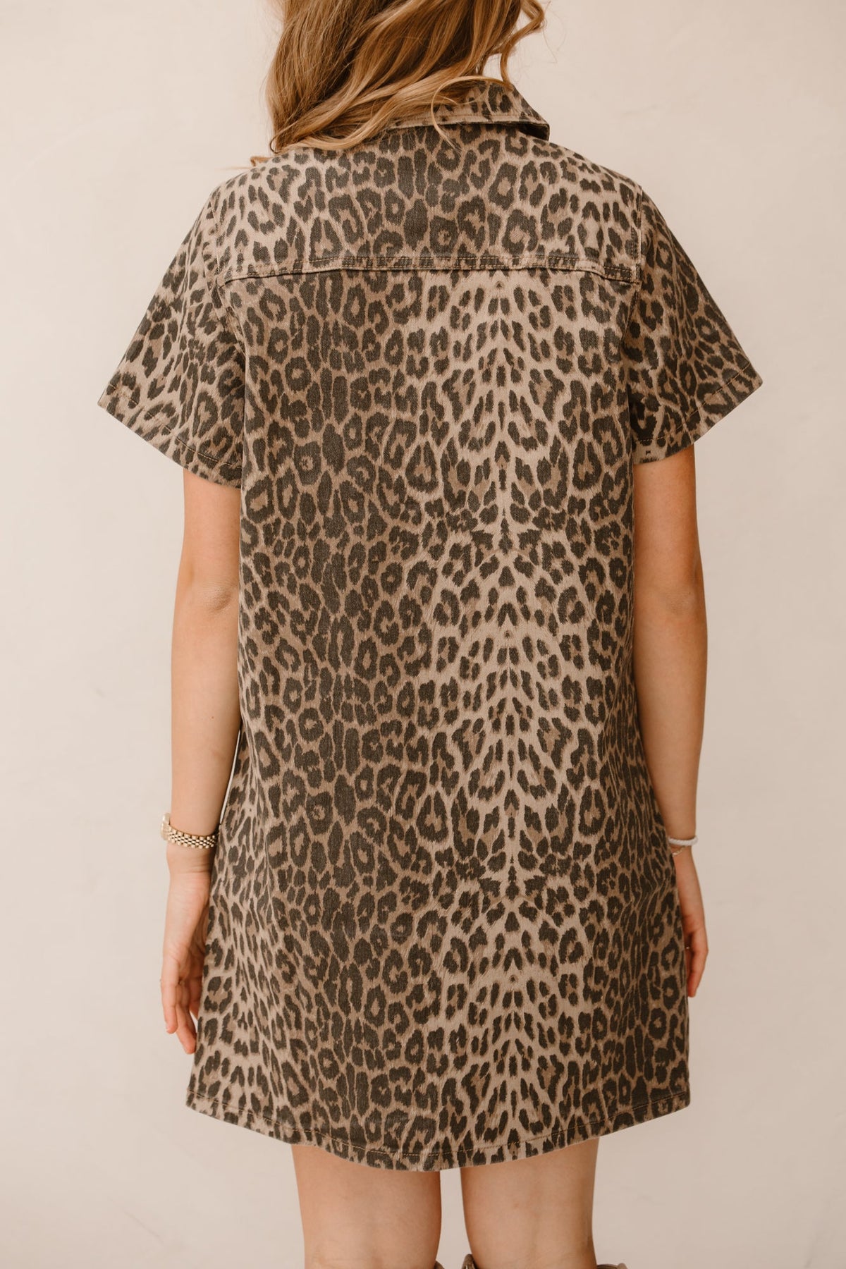 Renee panter dress - Bij Keesje - Bij Keesje
