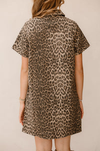 Renee panter dress - Bij Keesje - Bij Keesje