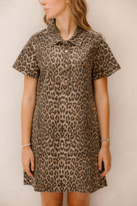 Renee panter dress - Bij Keesje - Bij Keesje