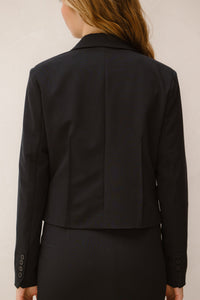 Renske blazer donkerblauw - Bij Keesje - Bij Keesje The Label