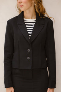 Renske blazer donkerblauw - Bij Keesje - Bij Keesje The Label