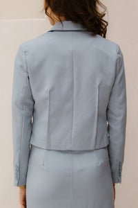 Renske blazer lichtblauw - Bij Keesje - Bij Keesje The Label
