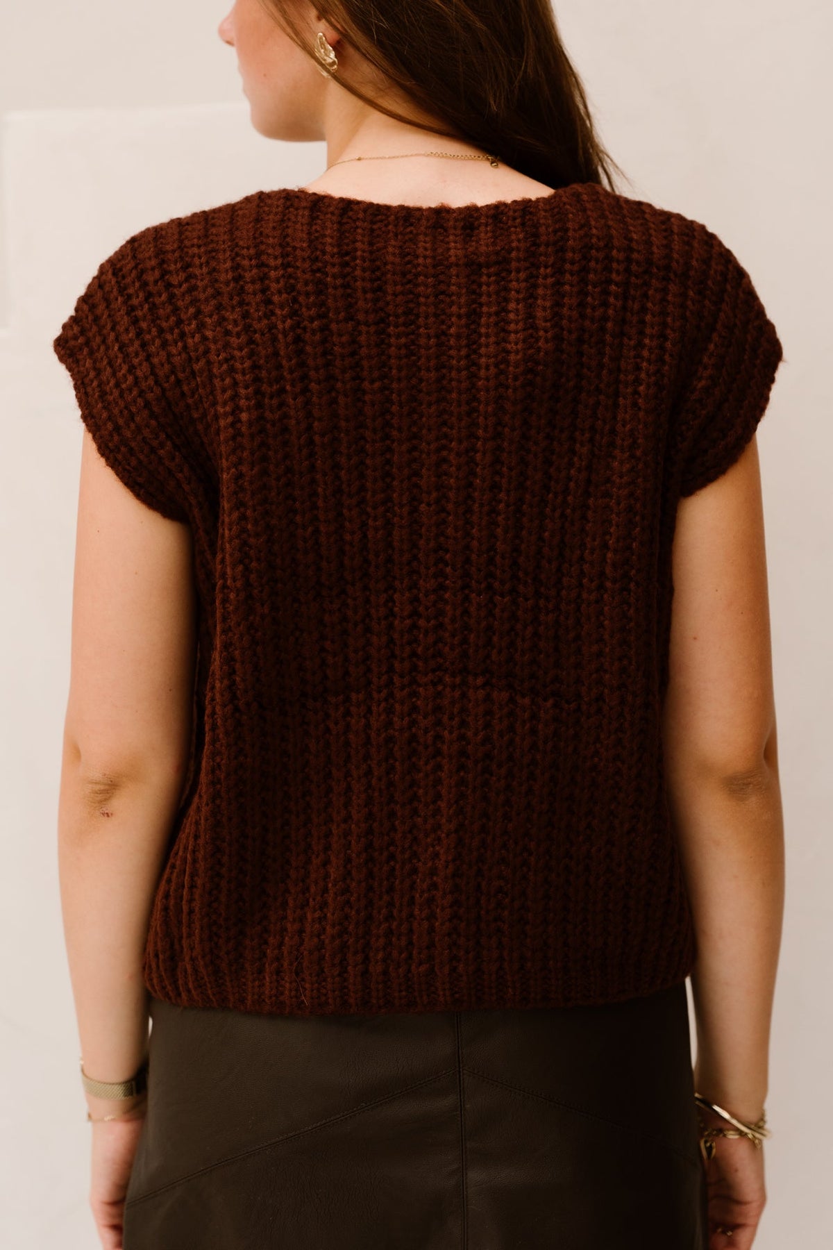 Rhoda Spencer Dark Brown - Bij Keesje - YDENCE - spencer