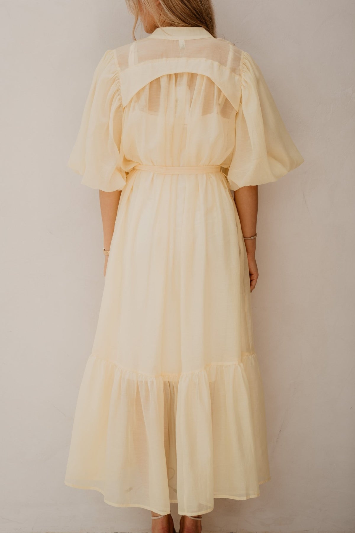 Rhode yellow dress - Bij Keesje - Bij Keesje - Jurk