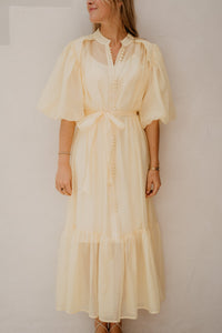 Rhode yellow dress - Bij Keesje - Bij Keesje - Jurk