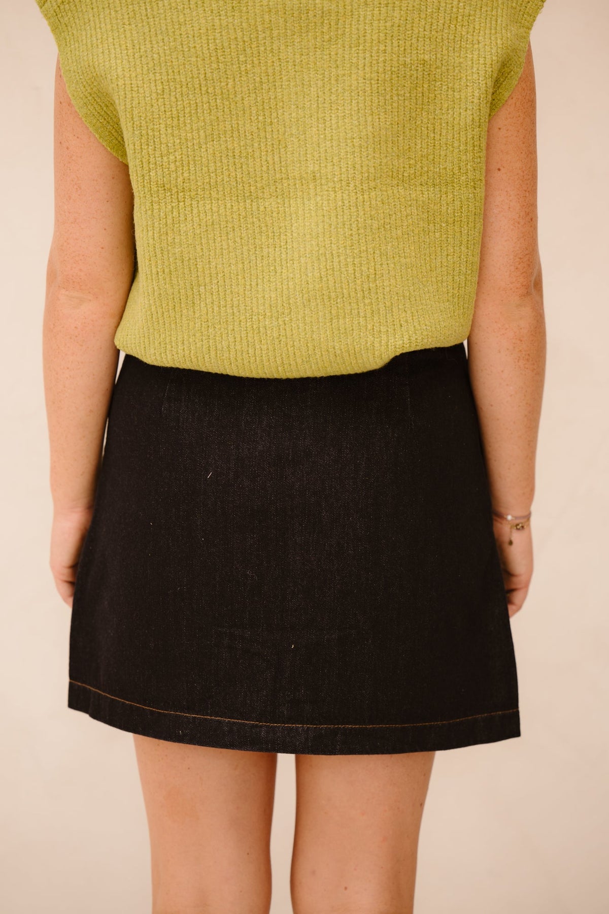 Rifka denim skirt - Bij Keesje - Bij Keesje