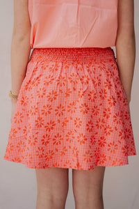 Robyn Skirt Terra/Blush Peach - Bij Keesje - FLURESK - Rok