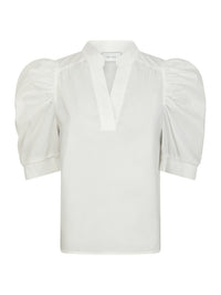 Roella poplin blouse white - Bij Keesje - Neo Noir