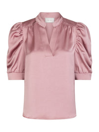 Roella sateen blouse pink - Bij Keesje - Neo Noir