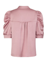 Roella sateen blouse pink - Bij Keesje - Neo Noir