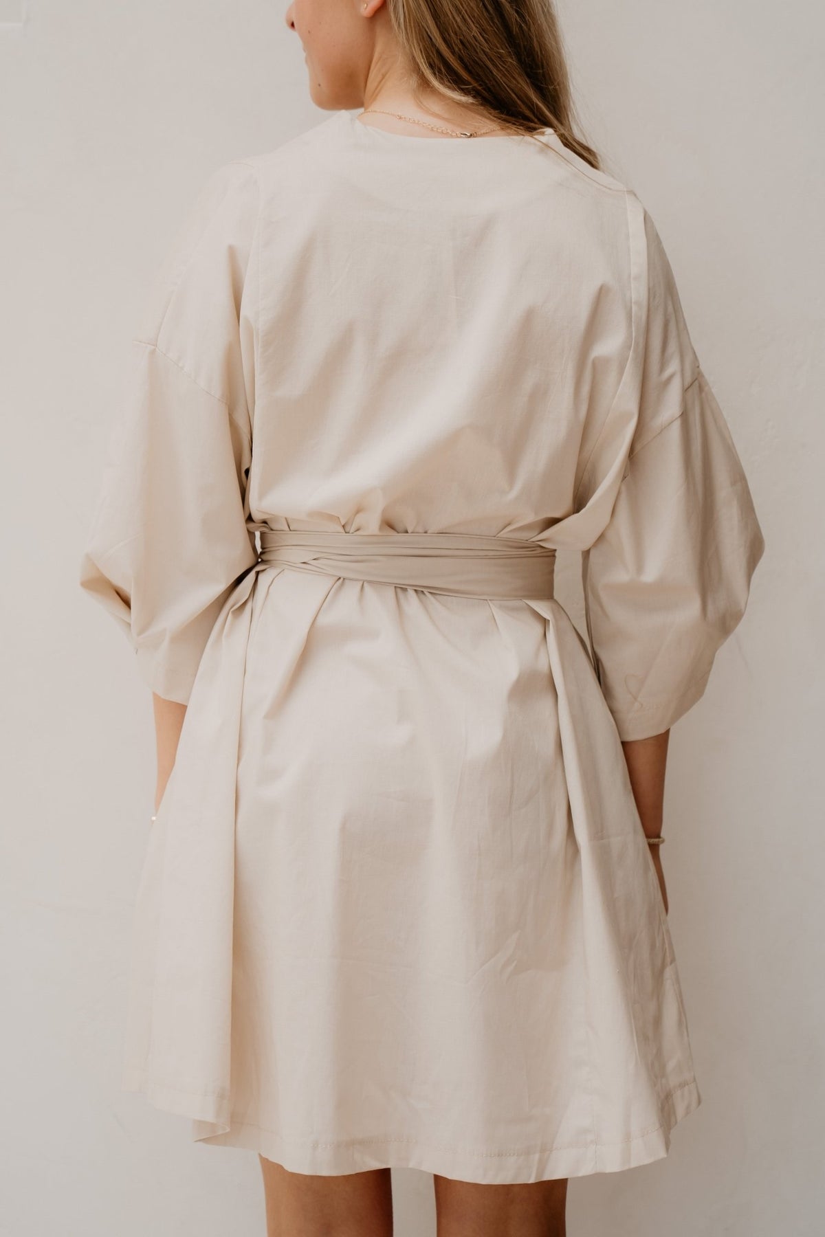 Roos dress beige - Bij Keesje - Bij Keesje - Jurk