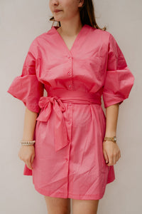 Roos dress pink - Bij Keesje - Bij Keesje - Jurk